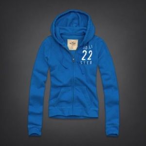 Blue hollister jacket